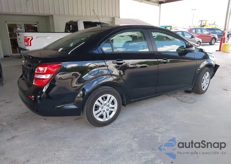 2017 Chevrolet Sonic Ls Auto из США, поврежденный, VIN 1G1JB5SH0H4160407